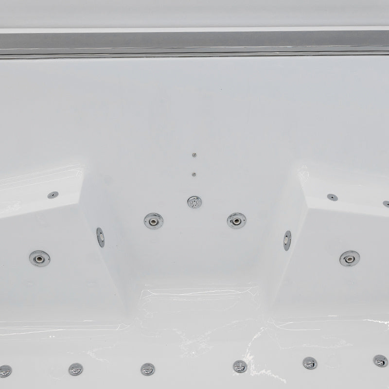 WANNA Z HYDROMASAŻEM MARBE 941 BIAŁA 180x90 CM MARBE-941-180X90