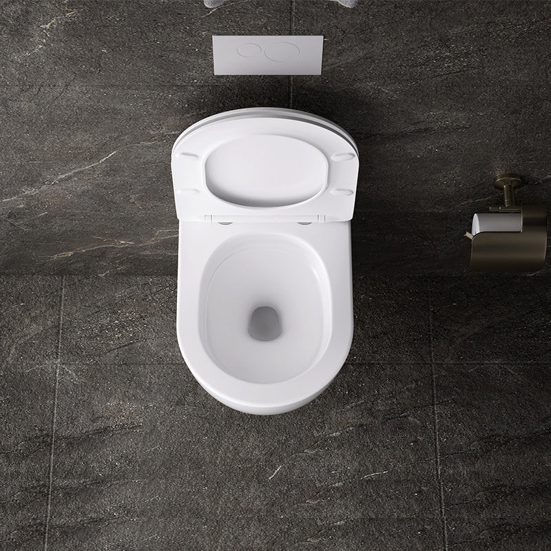 MISKA WC WISZĄCA TORNADO NERO-WH-03 BIAŁA DESKA WOLNOOPADAJĄCA DUROPLAST NERO-WH-03