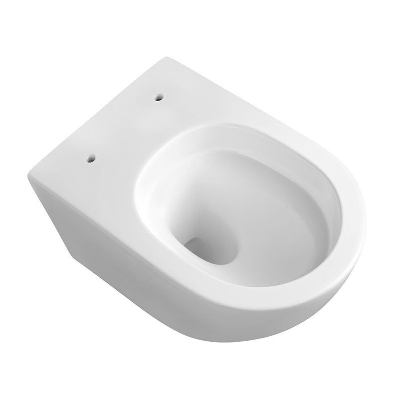 MISKA WC WISZĄCA TORNADO MIZU-WH-TR-03 BIAŁA DESKA WOLNOOPADAJĄCA DUROPLAST MIZU-WH-TR-03
