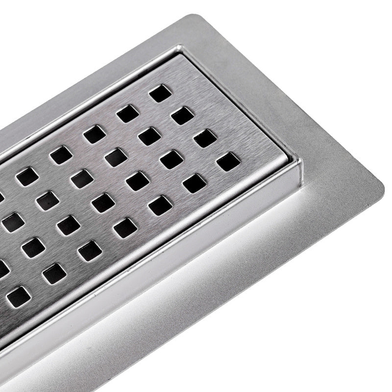 ODPŁYW LINIOWY DL01 QUBE G3 SATIN 80 CM DL01-QUBE-G3-ST80