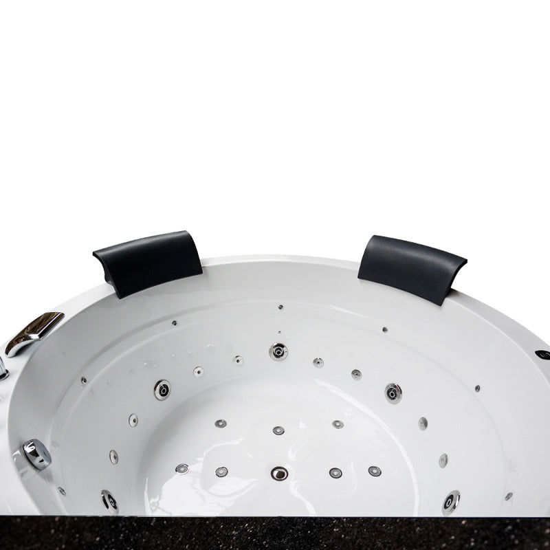 WANNA Z HYDROMASAŻEM DELLA 916 Z OBUDOWĄ 155x155 CM DELLA-916-155-OBUD