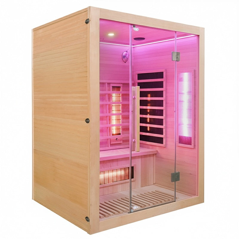 SAUNA SUCHA INFRARED NISKOTEMPERATUROWA ALTA3 3-4 OSOBOWA 150x120 CM ALTA3