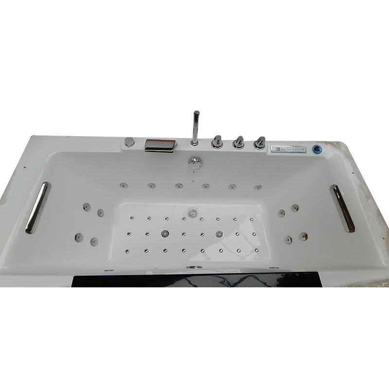 WANNA Z HYDROMASAŻEM Z PODGRZEWACZEM CARINA 938 BIAŁA 182x82 CM CARINA-938-182X82