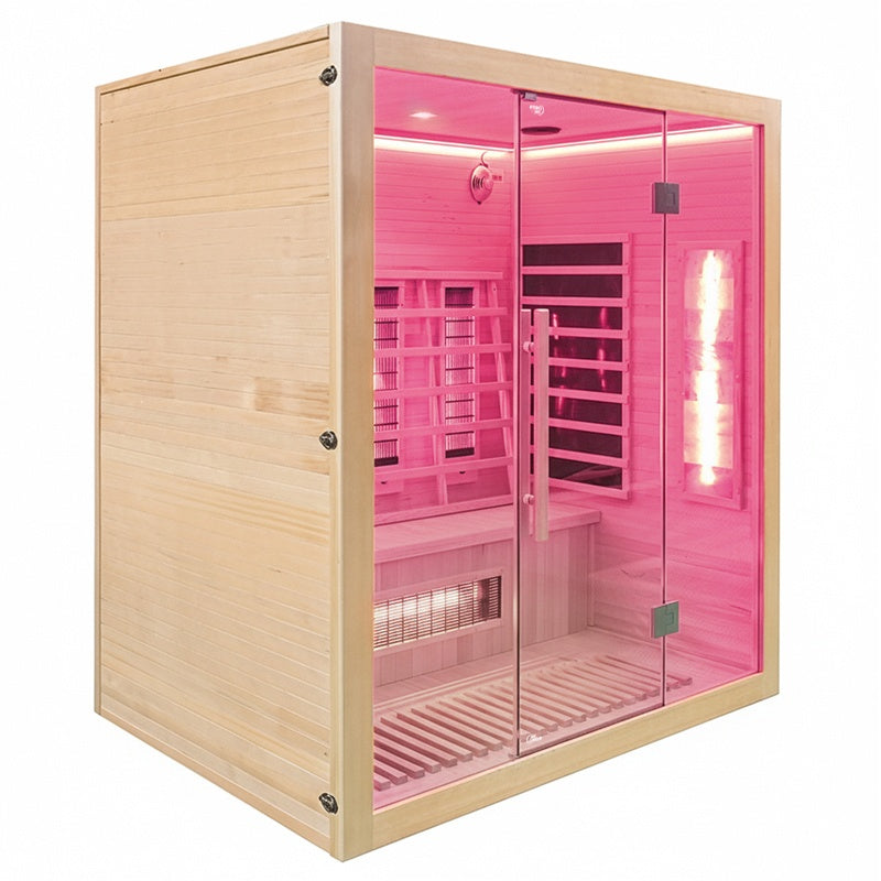 SAUNA SUCHA INFRARED NISKOTEMPERATUROWA ALTA5 3-4 OSOBOWA 175x120 CM ALTA5