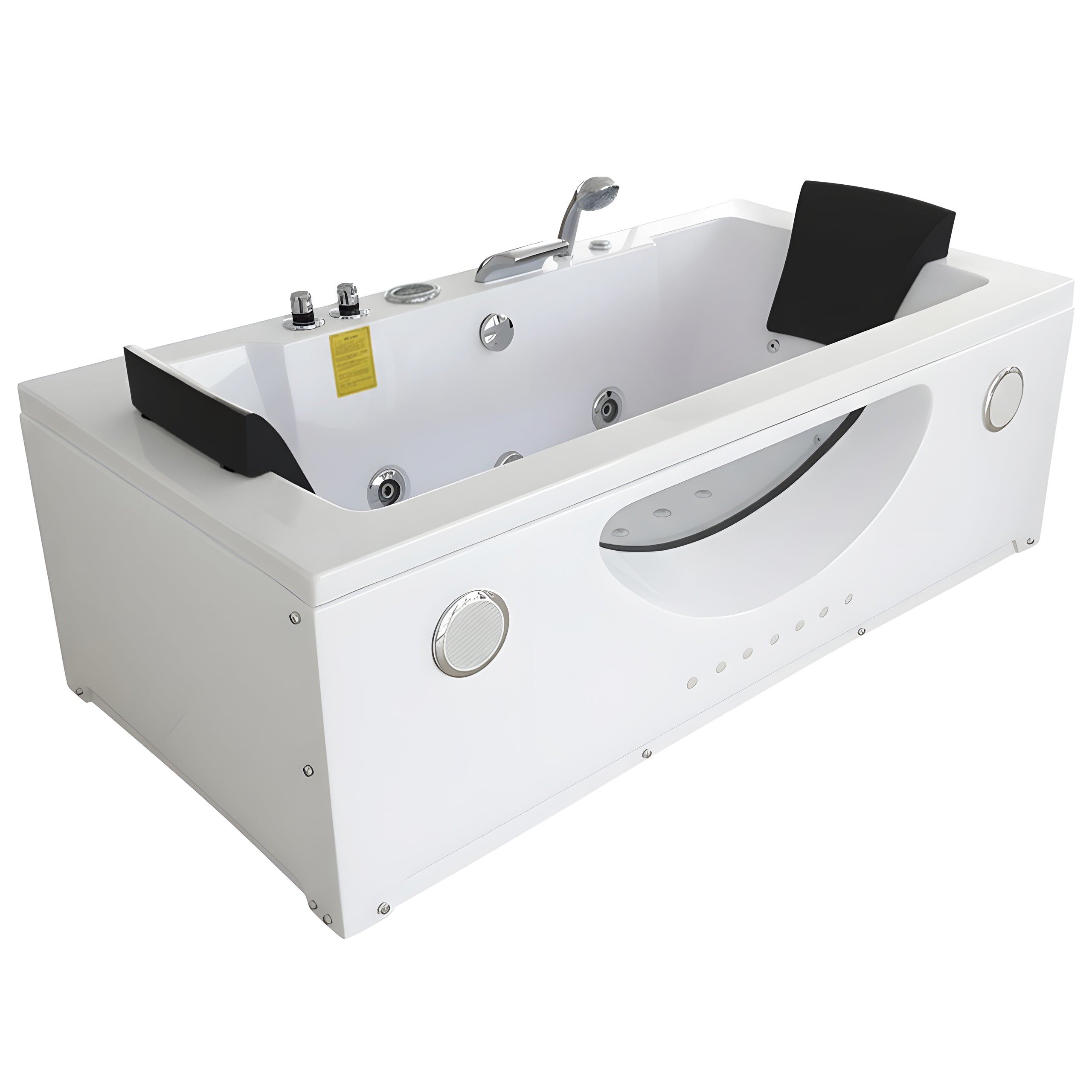 WANNA Z HYDROMASAŻEM LEVANTE 659H BIAŁA 180x90 CM LEVANTE-659H-180X90