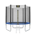 TRAMPOLINA OGRODOWA DLA DZIECI SKY 10FT CZARNO/NIEBIESKA 305 CM 10FT-SKY-305