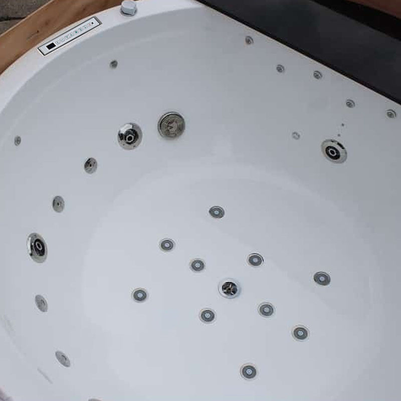 WANNA Z HYDROMASAŻEM DELLA 916 Z OBUDOWĄ 170x170 CM DELLA-916-170-OBUD