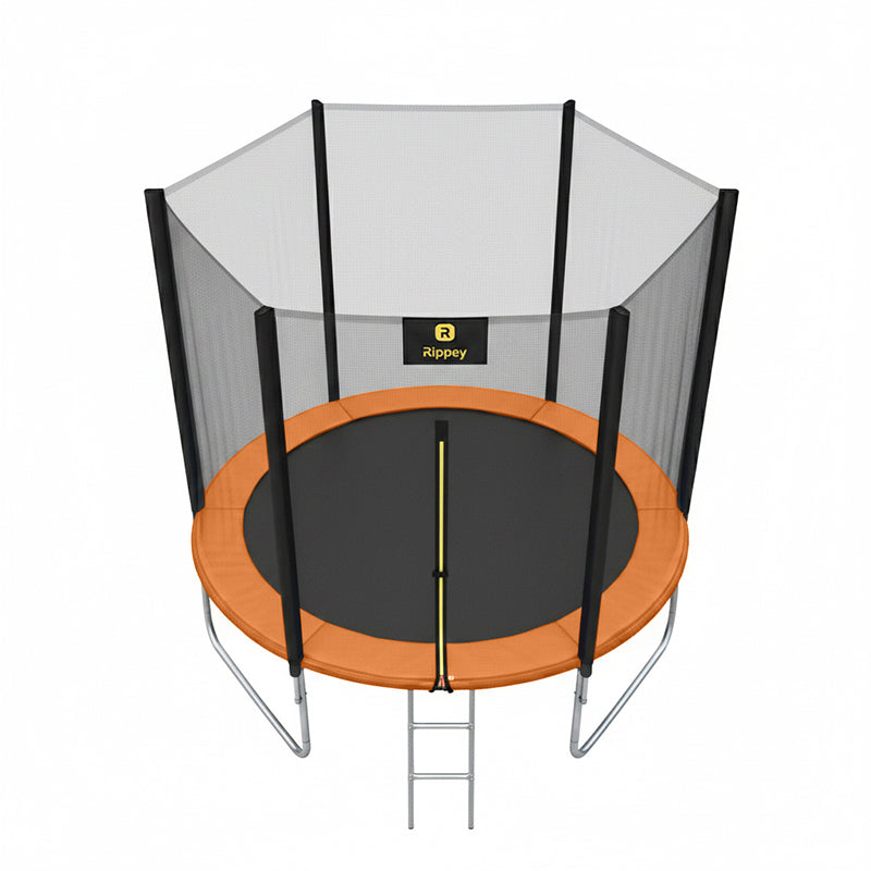 TRAMPOLINA OGRODOWA DLA DZIECI SKY 10FT CZARNO-POMARAŃCZOWA 305 CM 10FT-SKY-305-OR
