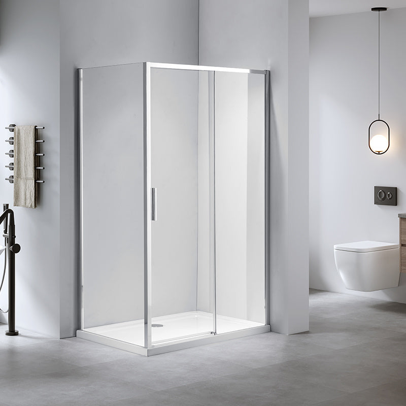 KABINA PRYSZNICOWA PROSTOKĄTNA SUPER SLIM NOVA CHROM 120x90 CM 6 MM NOVA-CH-120X90