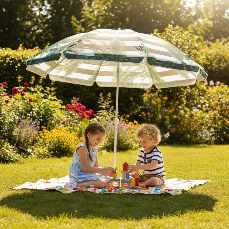 PARASOL PLAŻOWY OGRODOWY BALKONOWY KORAL 1B 180 CM KORAL-1B