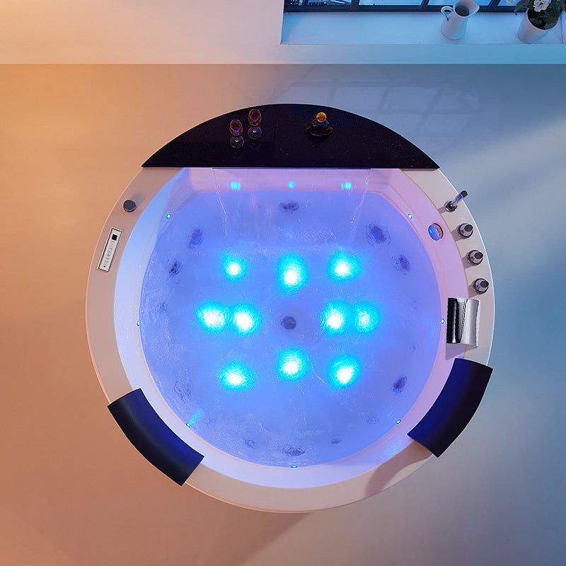 WANNA Z HYDROMASAŻEM DELLA 916 Z OBUDOWĄ 155x155 CM DELLA-916-155-OBUD