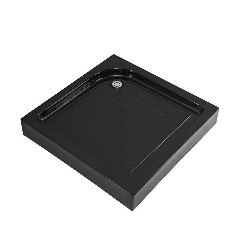 KABINA PRYSZNICOWA KWADRATOWA + BRODZIK KZ08D/SXL02C CZARNA/CZARNY 100x100 KZ08D-BL+SXL02C-BL