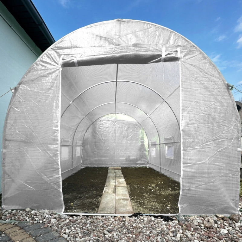 TUNEL OGRODOWY FOLIOWY SZKLARNIA 4m2 TF02W 2x2m BIAŁY TF02W-2X2-WHITE