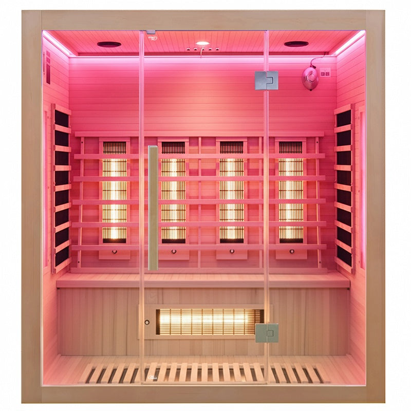 SAUNA SUCHA INFRARED NISKOTEMPERATUROWA ALTA5 3-4 OSOBOWA 175x120 CM ALTA5