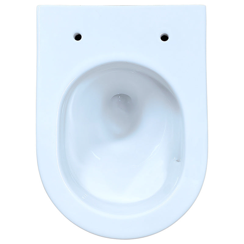 MISKA WC WISZĄCA TORNADO NERO-WH-02 BIAŁA DESKA WOLNOOPADAJĄCA DUROPLAST NERO-WH-02