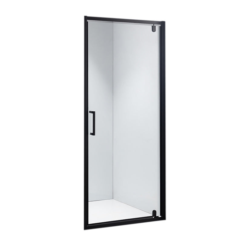 DRZWI PRYSZNICOWE ZOE CZARNE 90 CM 6 MM ZOE-BL-90
