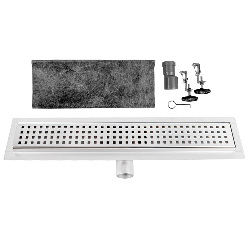 ODPŁYW LINIOWY DL01 QUBE G3 SATIN 60 CM DL01-QUBE-G3-ST60