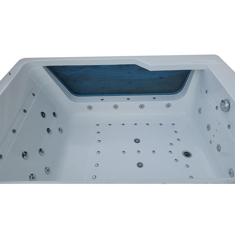 WANNA Z HYDROMASAŻEM TUGELA 913 BIAŁA 170x130 CM TUGELA-913-WH