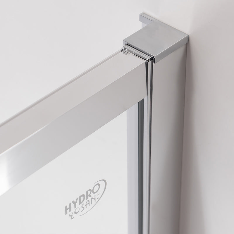 KABINA PRYSZNICOWA PROSTOKĄTNA SUPER SLIM NOVA CHROM 100x80 CM 6 MM NOVA-CH-100X80