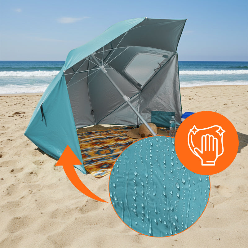 PARASOL PLAŻOWY OGRODOWY BALKONOWY TRITON 1A NIEBIESKI 180 CM TRITON-1A-BLUE