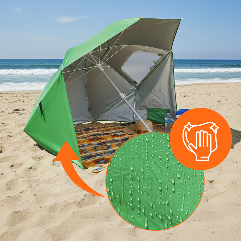 PARASOL PLAŻOWY OGRODOWY BALKONOWY TRITON 1B ZIELONY 180 CM TRITON-1B-GREEN