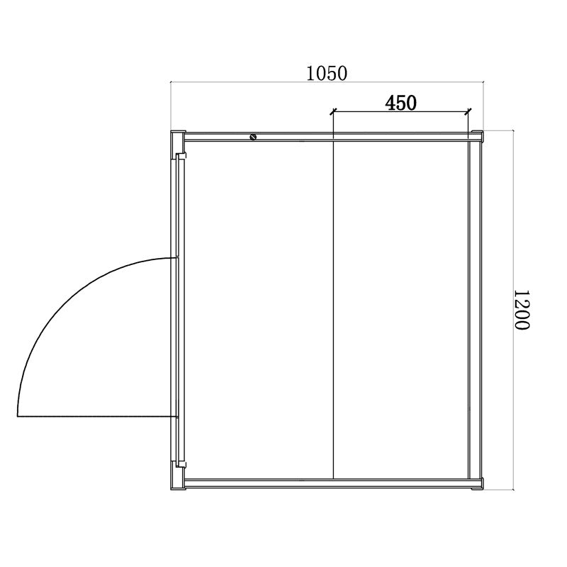 SAUNA FIŃSKA WYSOKOTEMPERATUROWA Z PIECEM KEMI1/HARVIA 1-2 OSOBOWA 120x105 KEMI1