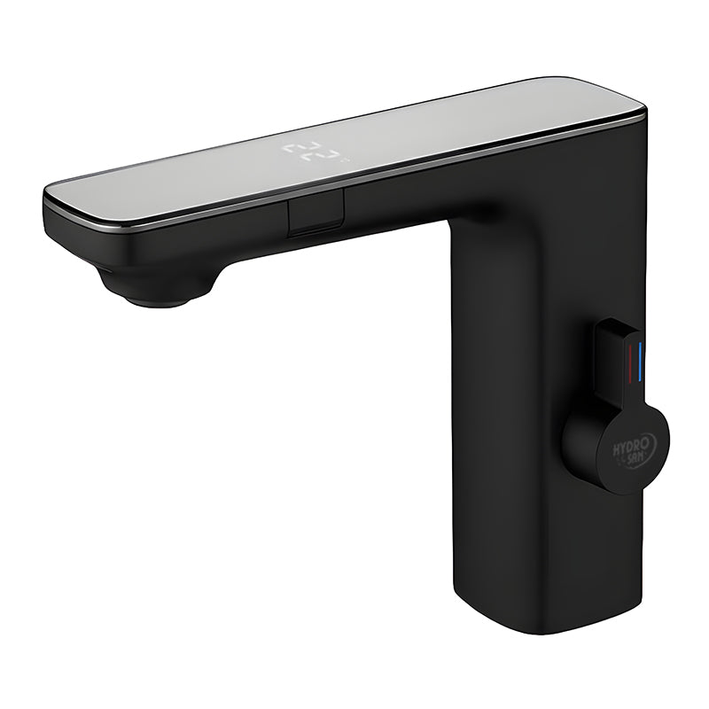 BATERIA ŁAZIENKOWA BEZDOTYKOWA F14-BL CZARNA LCD F14-BL