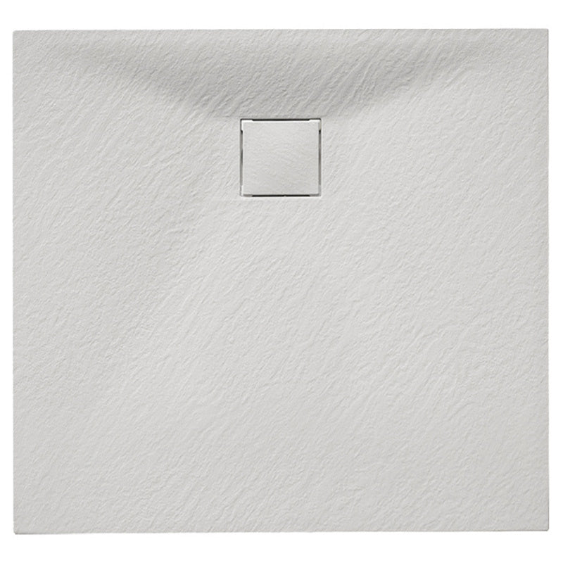 KABINA PRYSZNICOWA KWADRATOWA Z BRODZIKIEM BL30B/RIKO CZARNA/BIAŁY 90x90 CM