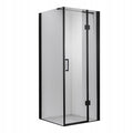 KABINA PRYSZNICOWA KWADRATOWA KZ1390B CZARNY 90x90 CM KZ1390B-BL-90