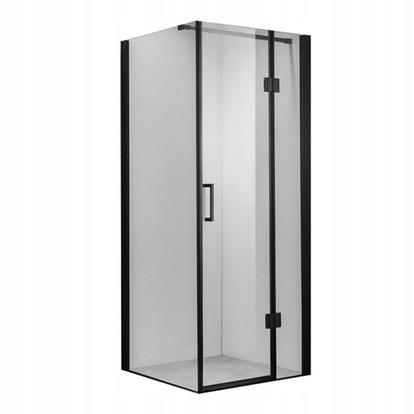 KABINA PRYSZNICOWA KWADRATOWA KZ1390B CZARNY 90x90 CM KZ1390B-BL-90