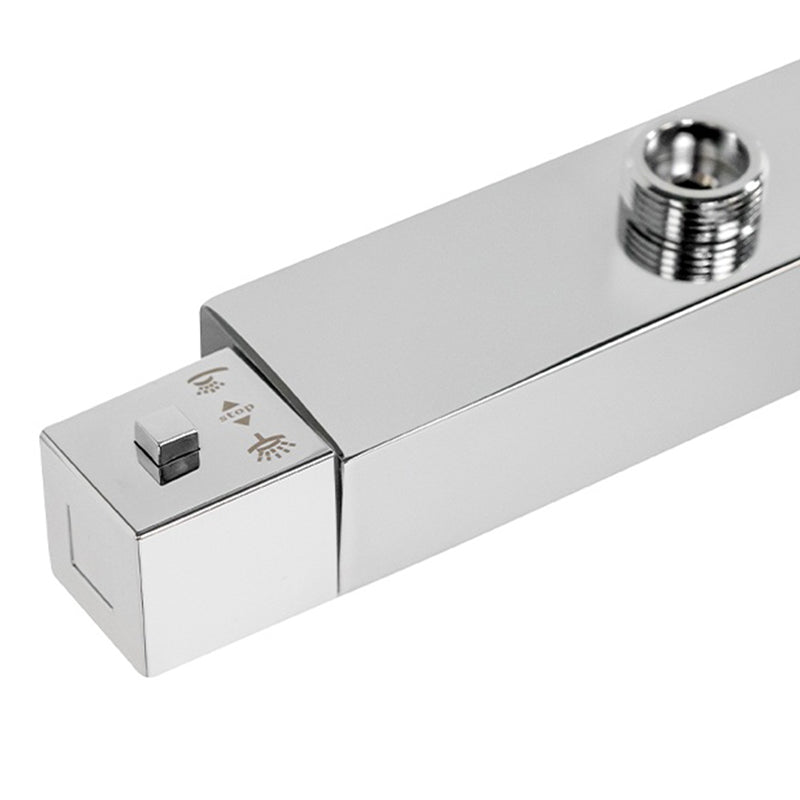 BATERIA PRYSZNICOWA Z TERMOSTATEM ŚCIENNA ŁAZIENKOWA T207A CHROM T207A