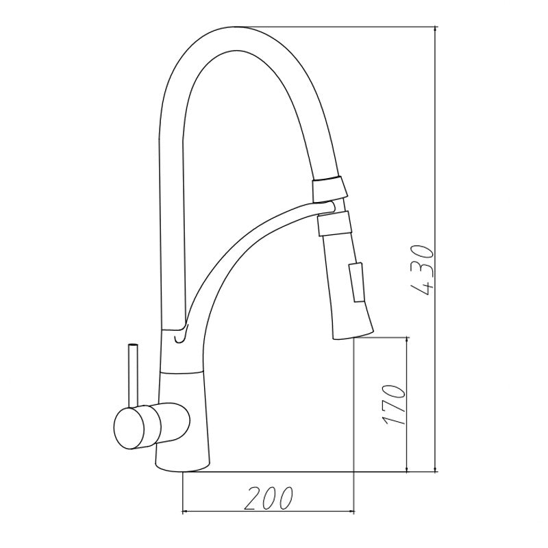 BATERIA KUCHENNA NABLATOWA F1505B CZARNA F1505B-BL