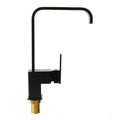BATERIA KUCHENNA WYSOKA WYLEWKA CZARNA NOWOCZESNA F718B-BL