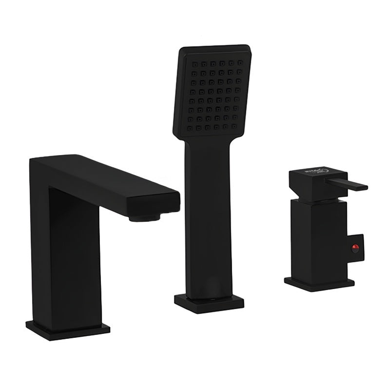 BATERIA ŁAZIENKOWA NAWANNOWA F301B CZARNA F301B-BL