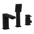 BATERIA ŁAZIENKOWA NAWANNOWA F301B CZARNA F301B-BL