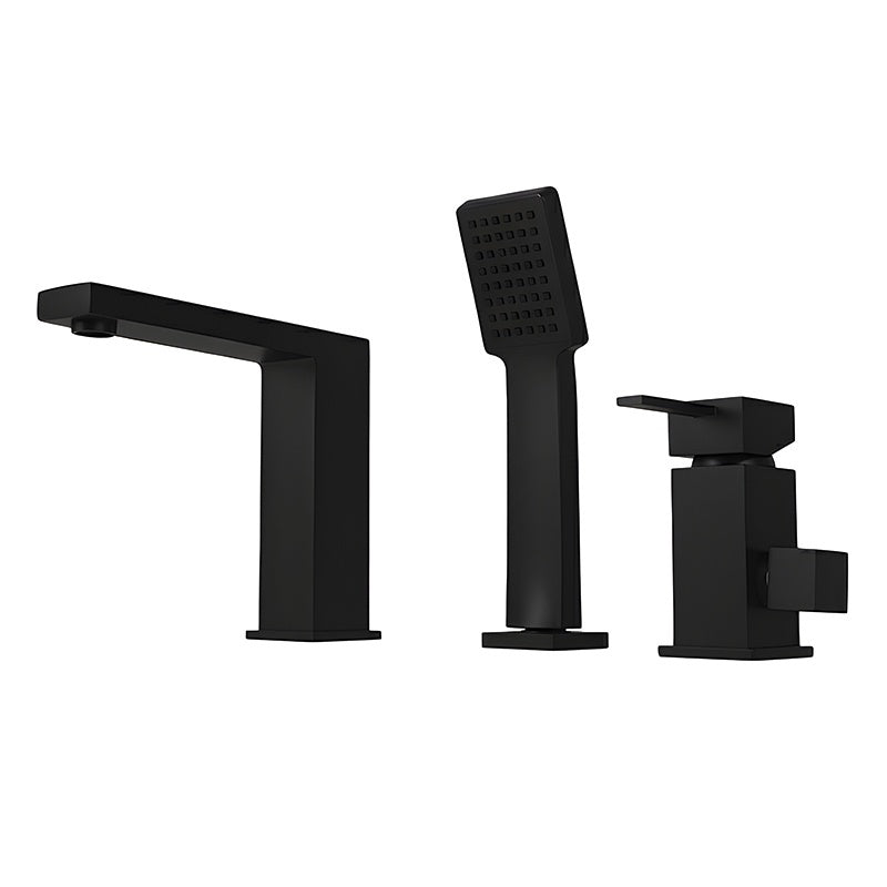 BATERIA ŁAZIENKOWA NAWANNOWA F301B CZARNA F301B-BL