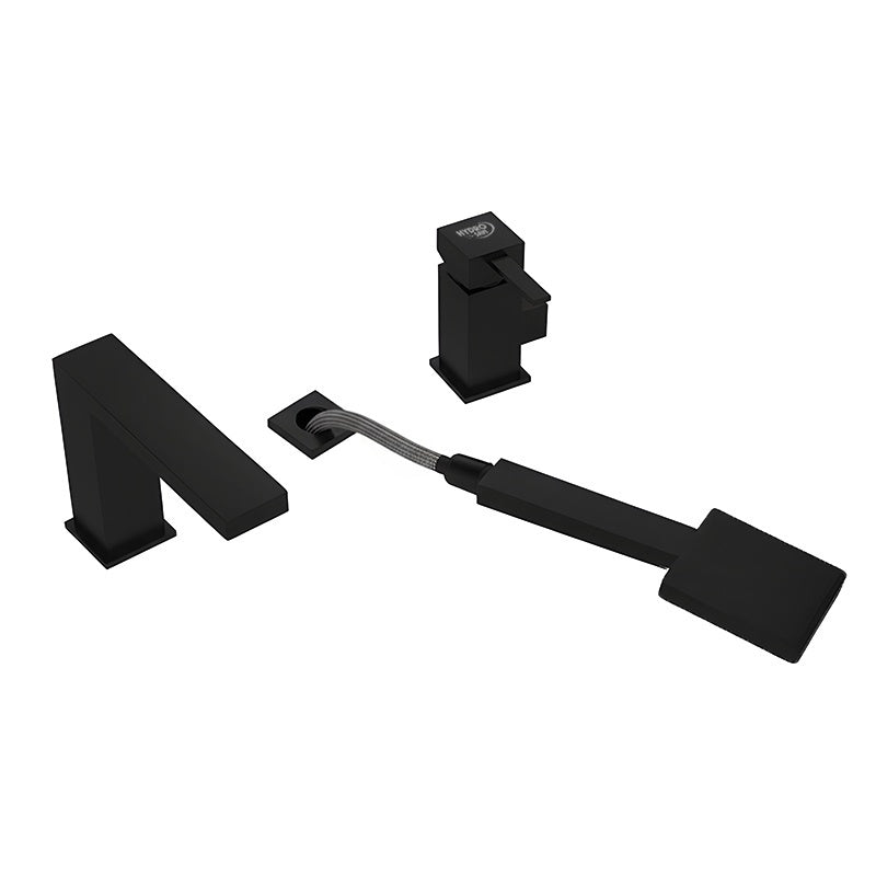 BATERIA ŁAZIENKOWA NAWANNOWA F301B CZARNA F301B-BL