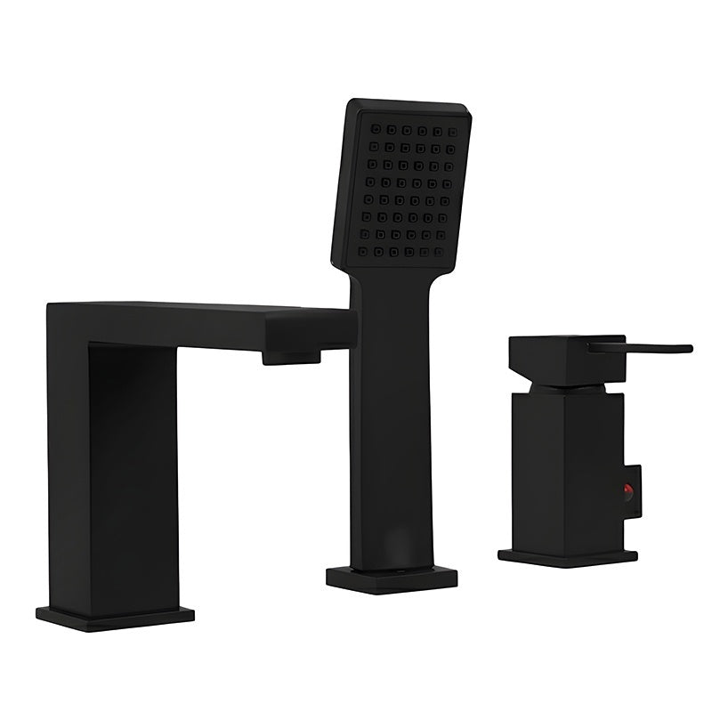 BATERIA ŁAZIENKOWA NAWANNOWA F301B CZARNA F301B-BL