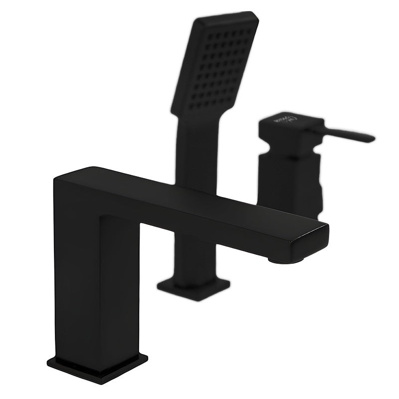 BATERIA ŁAZIENKOWA NAWANNOWA F301B CZARNA F301B-BL