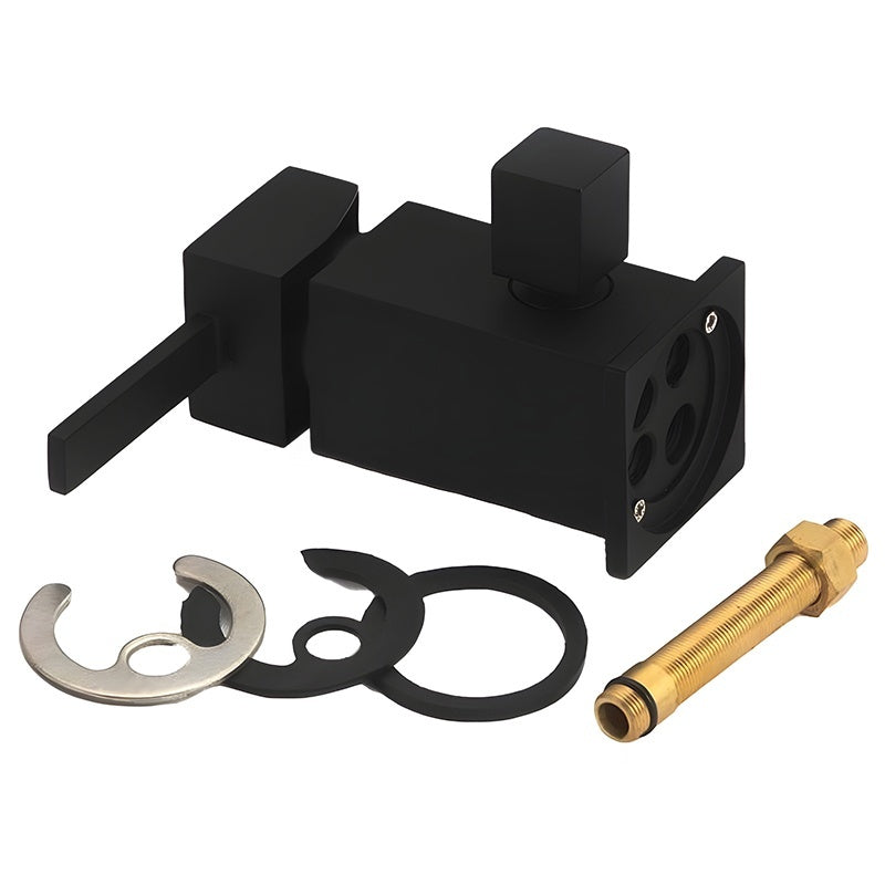 BATERIA ŁAZIENKOWA NAWANNOWA F301B CZARNA F301B-BL