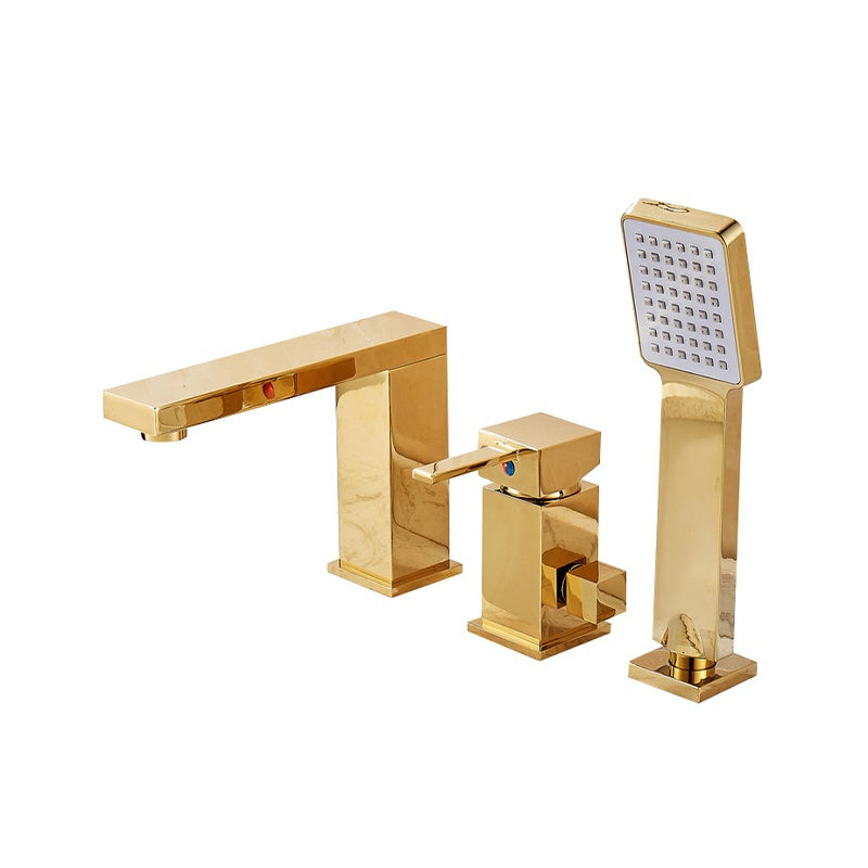 BATERIA ŁAZIENKOWA NAWANNOWA F301C ZŁOTA F301C-GL