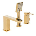 BATERIA ŁAZIENKOWA NAWANNOWA F301C ZŁOTA F301C-GL