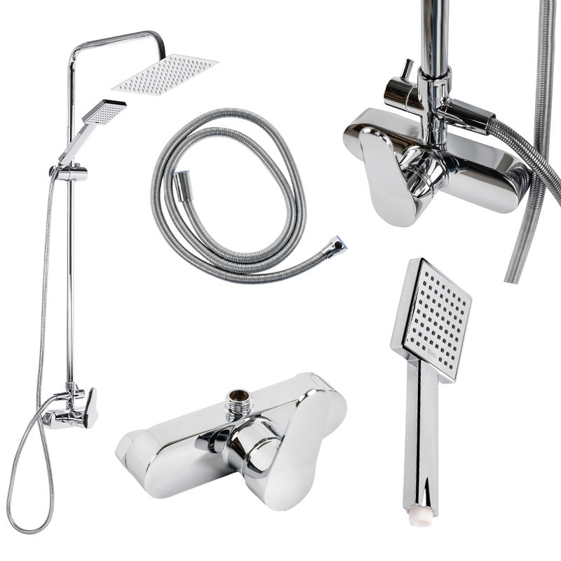BATERIA ŁAZIENKOWA PRYSZNICOWA T206A CHROM T206A