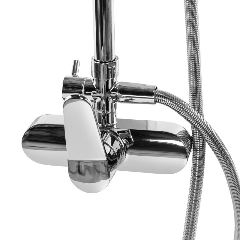 BATERIA ŁAZIENKOWA PRYSZNICOWA T206A CHROM T206A