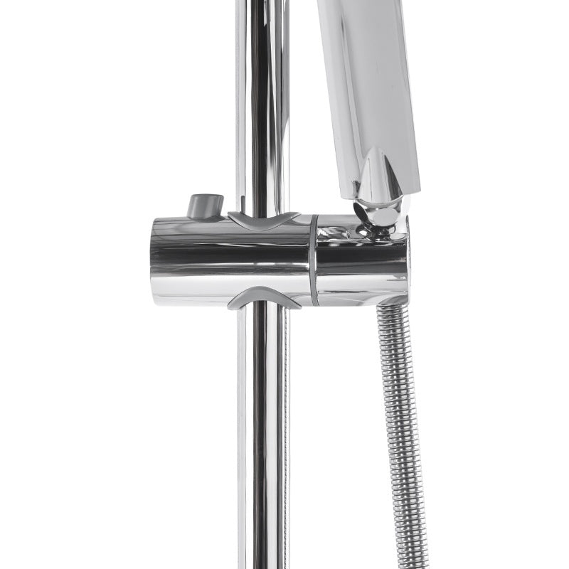 BATERIA ŁAZIENKOWA PRYSZNICOWA T206A CHROM T206A