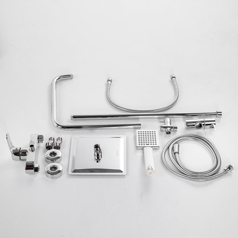 BATERIA ŁAZIENKOWA PRYSZNICOWA T206A CHROM T206A