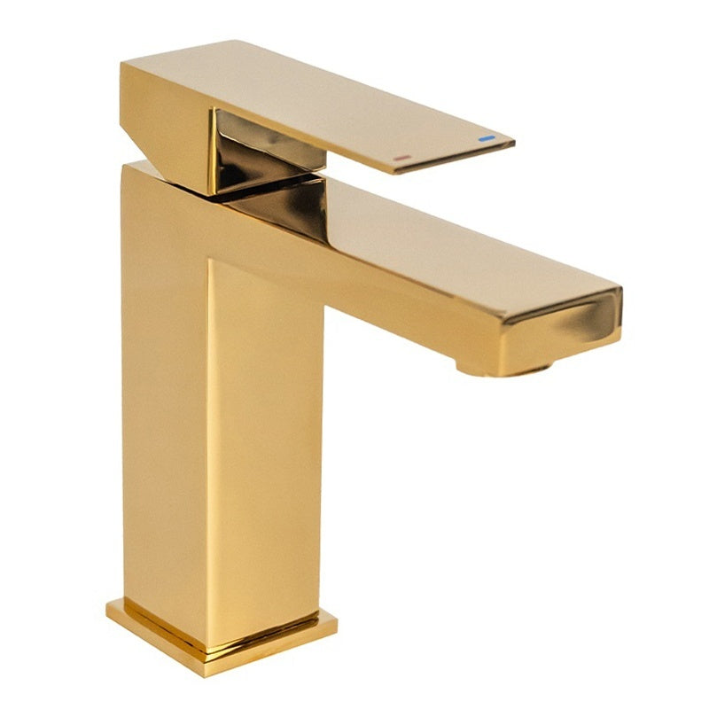 BATERIA ŁAZIENKOWA UMYWALKOWA F211C ZŁOTA F211C-GL