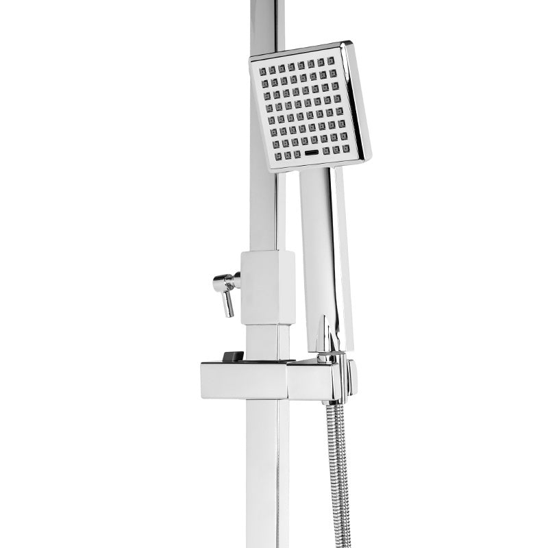 BATERIA PRYSZNICOWA ŁAZIENKOWA Z DESZCZOWNICĄ T15A CHROM T15A