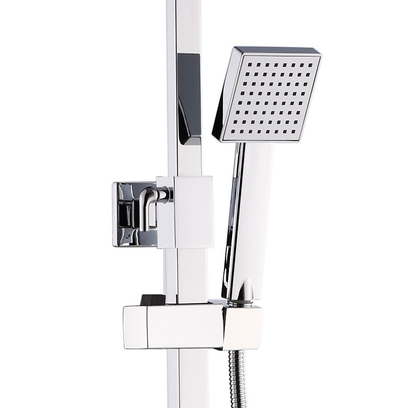 BATERIA PRYSZNICOWA Z TERMOSTATEM I DESZCZOWNICĄ T154A CHROM T154A