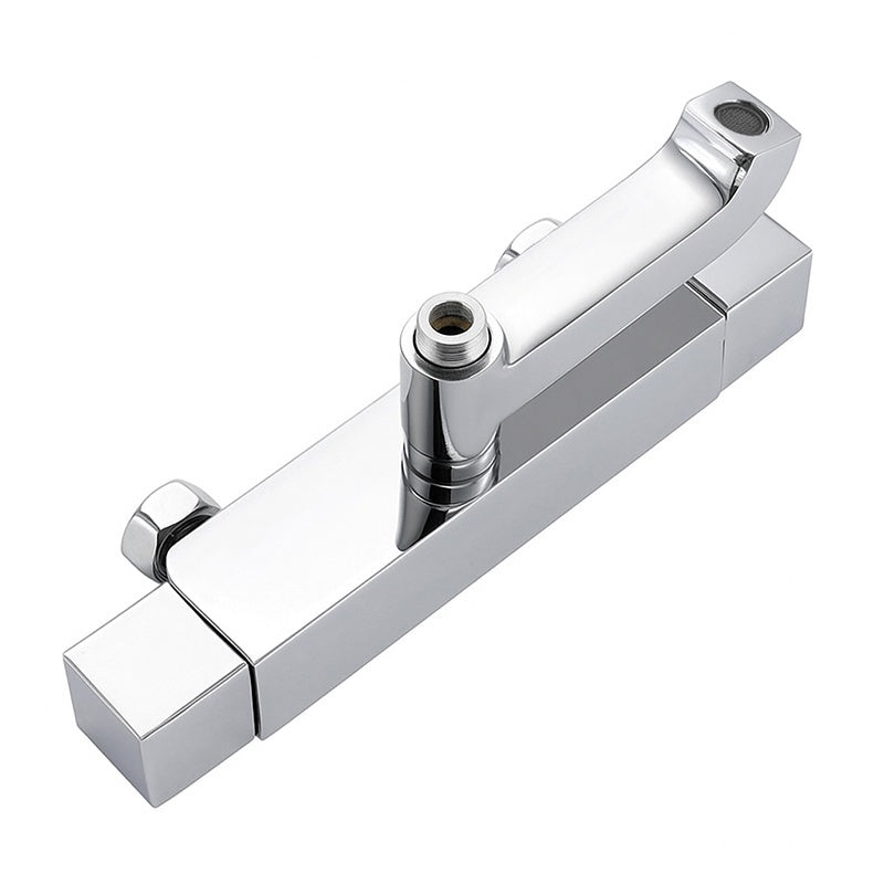 BATERIA PRYSZNICOWA Z TERMOSTATEM I DESZCZOWNICĄ T154A CHROM T154A